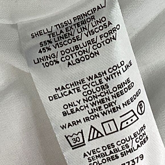 Ann Taylor Patch Pocket Easy Mid Shorts in Linen Blend NEW - Picture 8 of 8